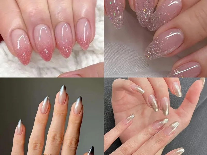 Sơn móng tay màu ombre giúp nàng tự tin với đôi tay đẹp hoàn hảo