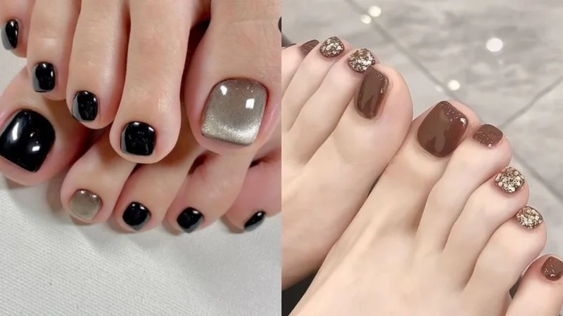 Nail chân ombre thời thượng giúp nàng luôn nổi bật