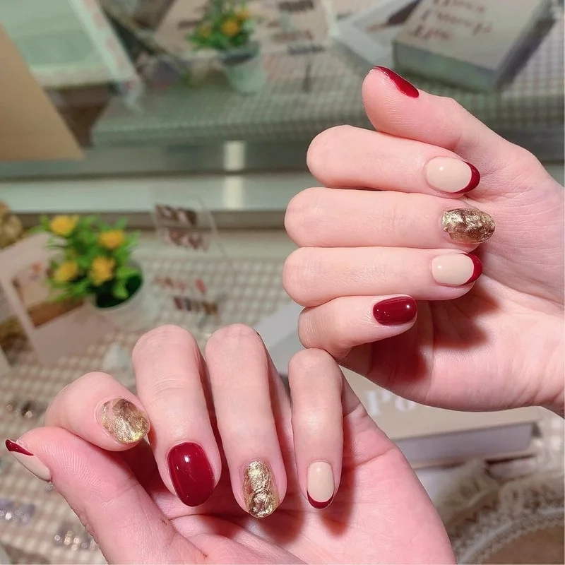 Nail xinh đón tết giúp đôi tay thêm phần rực rỡ