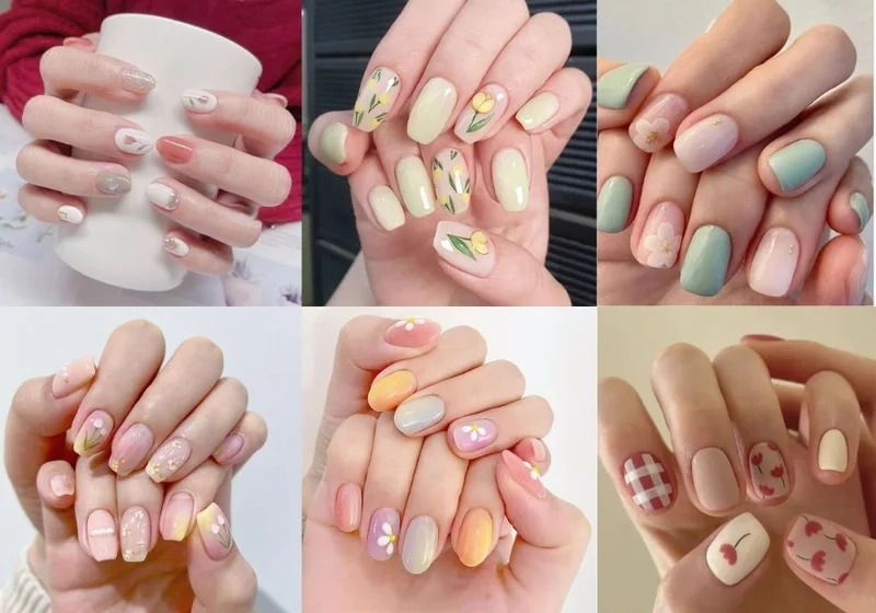 Những mẫu nail đẹp cho ngày tết giúp nàng có thêm nhiều sự lựa chọn