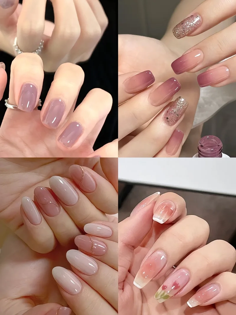 Mẫu móng tay sơn thạch đẹp giúp nàng tự tin tỏa sáng