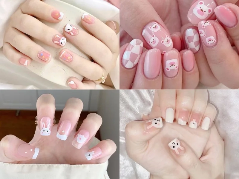 Nail thạch vẽ nghệ thuật giúp nàng thể hiện phong cách riêng