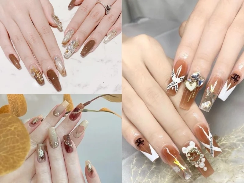 Móng tay xà cừ đẹp phù hợp với mọi phong cách