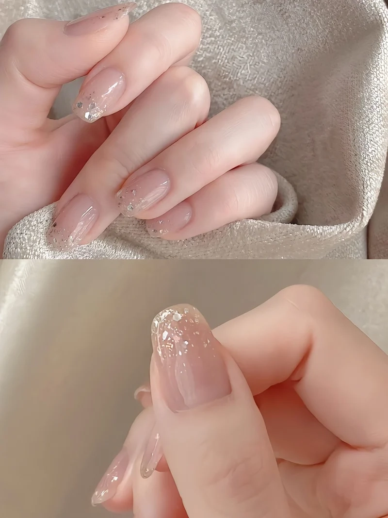 Mẫu móng chân xà cừ đơn giản nhưng đầy tinh tế