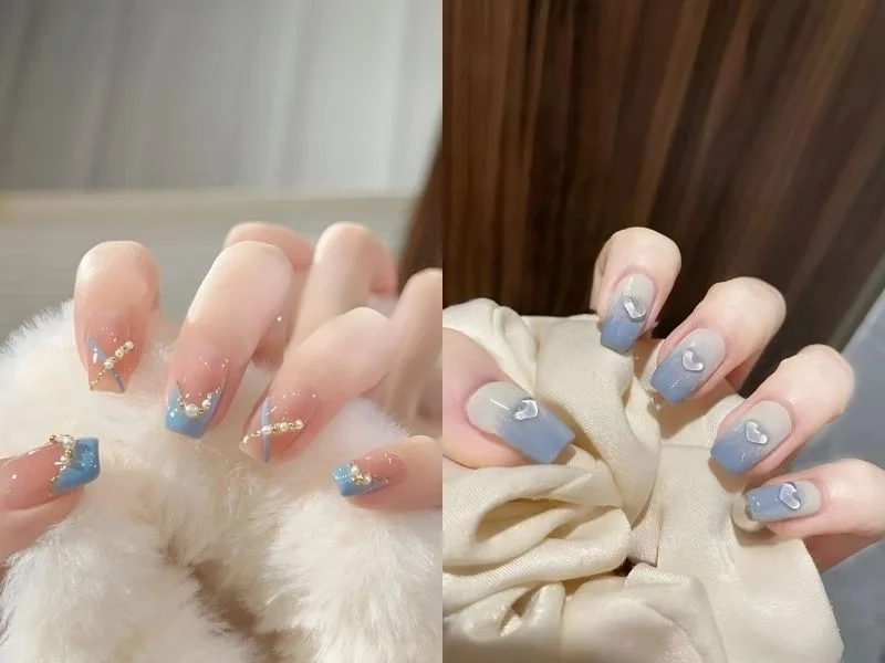 Mau nail xinh giúp nàng thêm phần tự tin
