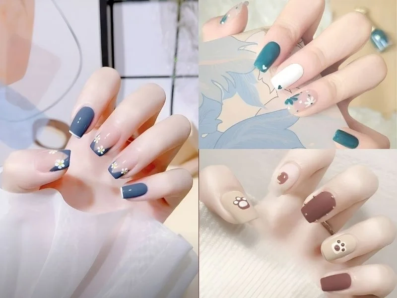 Những mẫu nail xinh đang được yêu thích nhất hiện nay