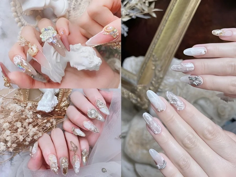 Nail dâu xinh mang đến phong cách nhẹ nhàng