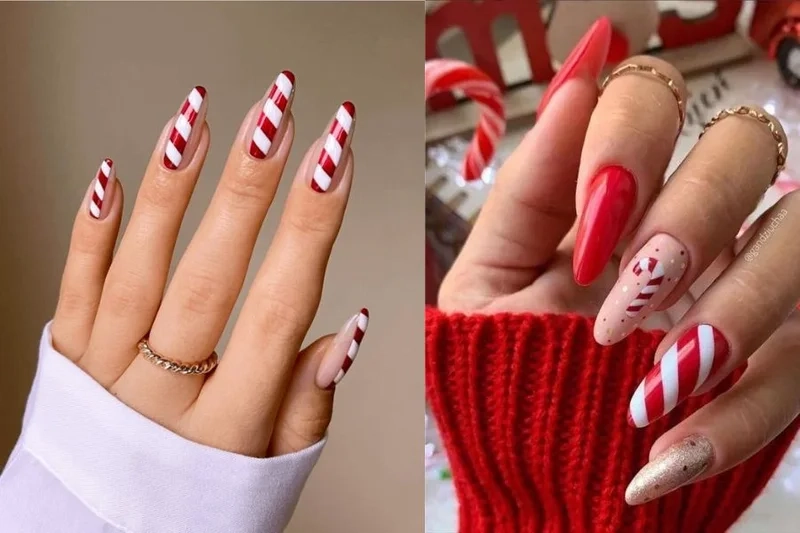Nail xinh đón noel mang không khí ấm áp mùa lễ hội