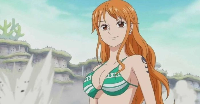 Nami One Piece sexy nhan sắc mê hoặc kết hợp cùng sự thông minh sắc sảo