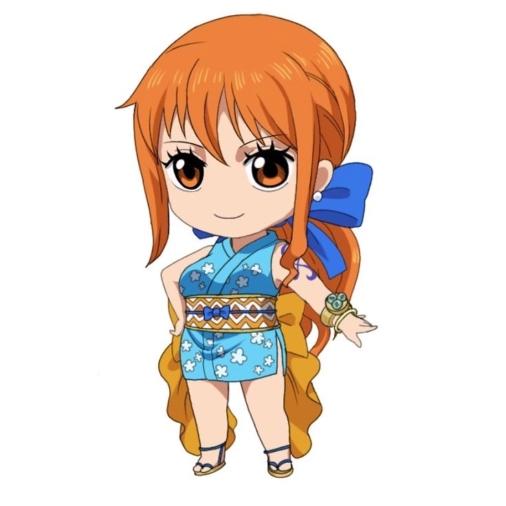 Chibi Nami phiên bản đáng yêu của nữ hải tặc thông minh