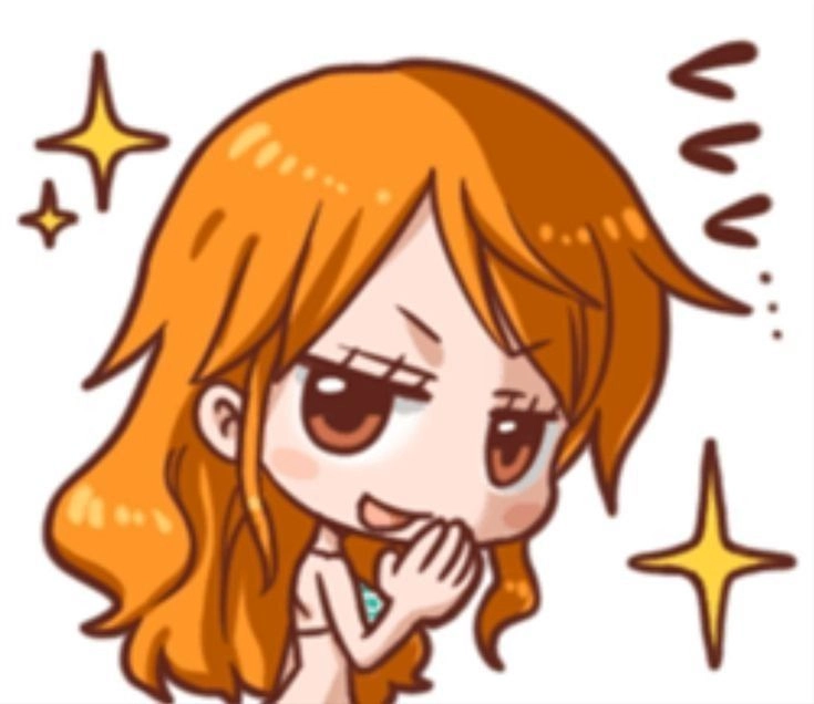 Nami One Piece Chibi nét vẽ tinh nghịch của hoa tiêu Mũ Rơm
