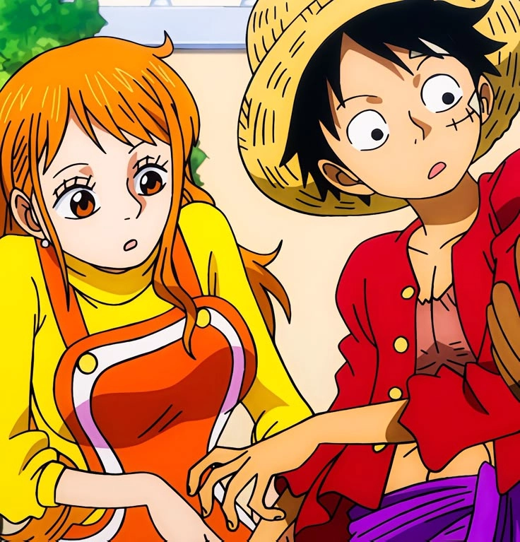 Nami x Luffy hoa tiêu và thuyền trưởng với tình bạn bền chặt