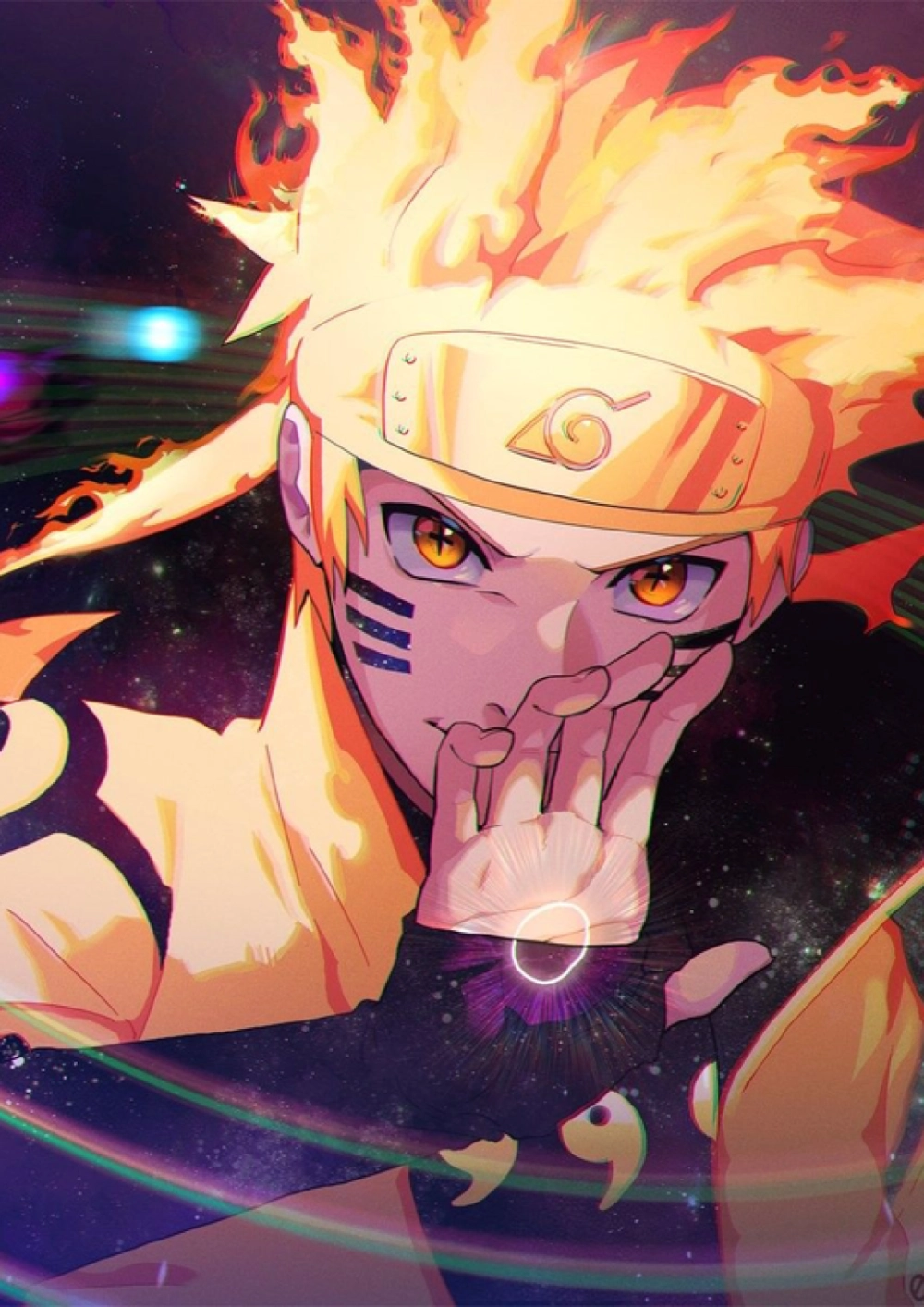 Naruto hình ngầu khoảnh khắc tỏa sáng trong trận chiến