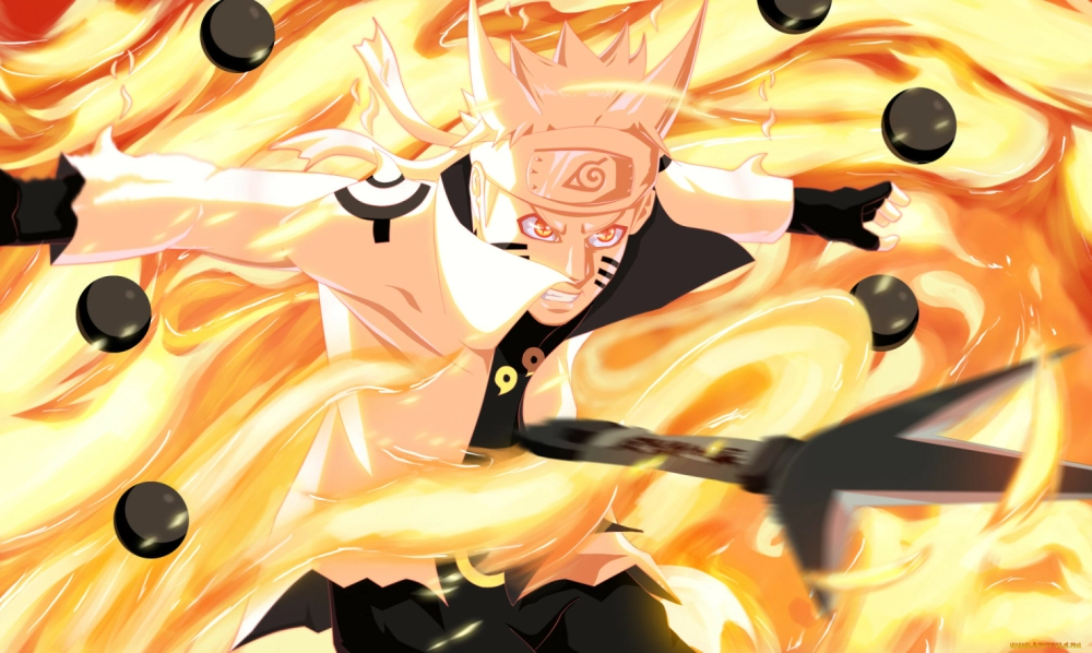 Uzumaki Naruto ngầu phong thái tự tin của ninja huyền thoại
