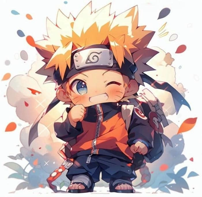 Naruto manga chibi nét vẽ độc đáo tái hiện ninja huyền thoại