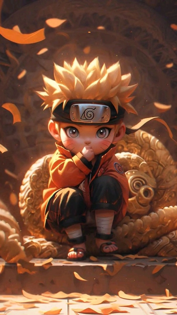 Trưng bày mô hình naruto chibi cực chất