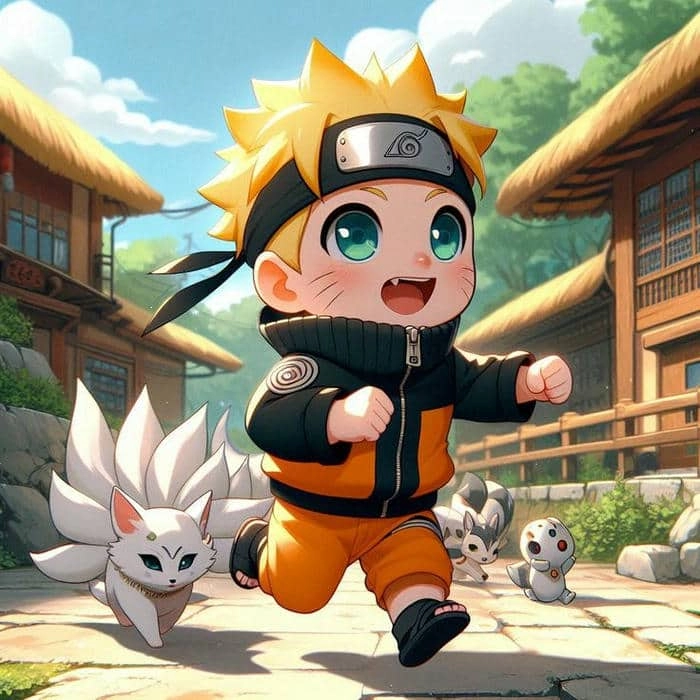 Naruto chibi cute hình ảnh đáng yêu của chiến binh mạnh mẽ