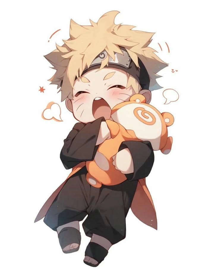 Tự tay tạo nên hình vẽ naruto chibi cực xinh