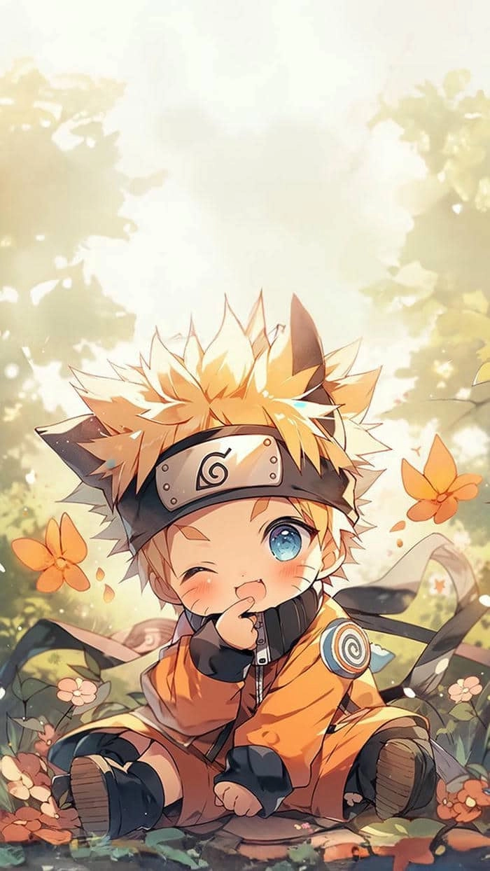 Top ảnh cute anime naruto chibi được yêu thích