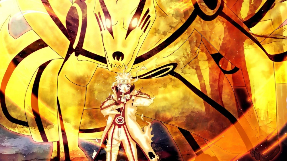 Hình nền ngầu Naruto thần thái mạnh mẽ khiến fan không thể rời mắt