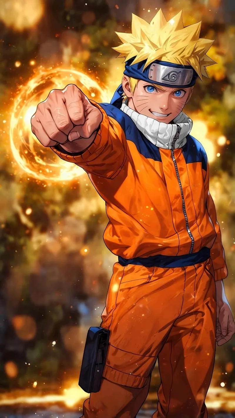 Hình ảnh anime Naruto ngầu thần thái đỉnh cao của Hokage vĩ đại