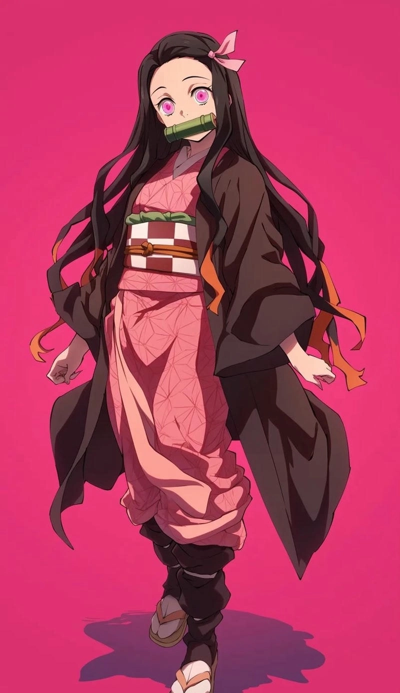 Hình Nezuko khoảnh khắc ấn tượng trong anime