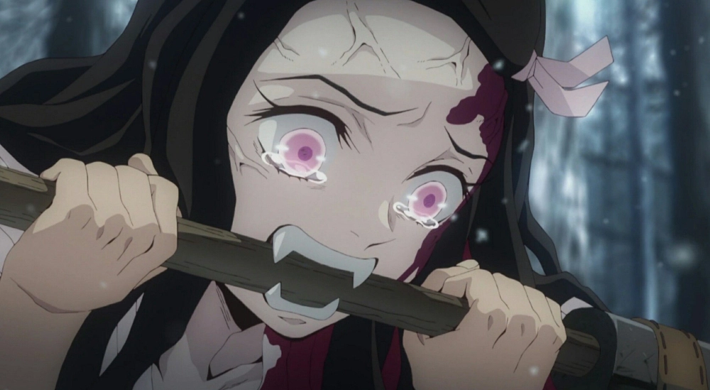 Nezuko demon form hình dạng quỷ mạnh mẽ nhất của Nezuko