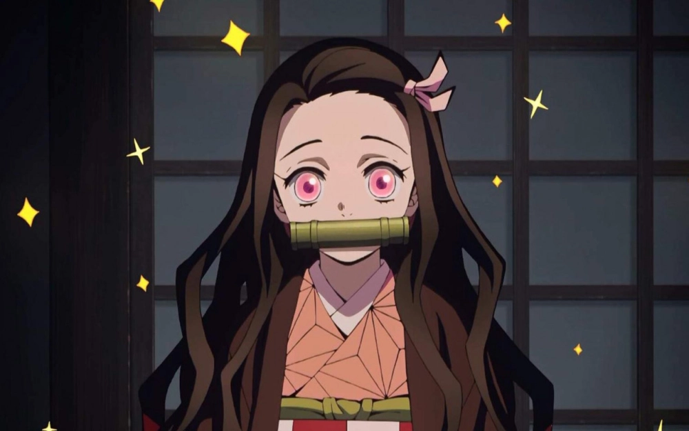 Nezuko cute eyes đôi mắt long lanh đầy cảm xúc