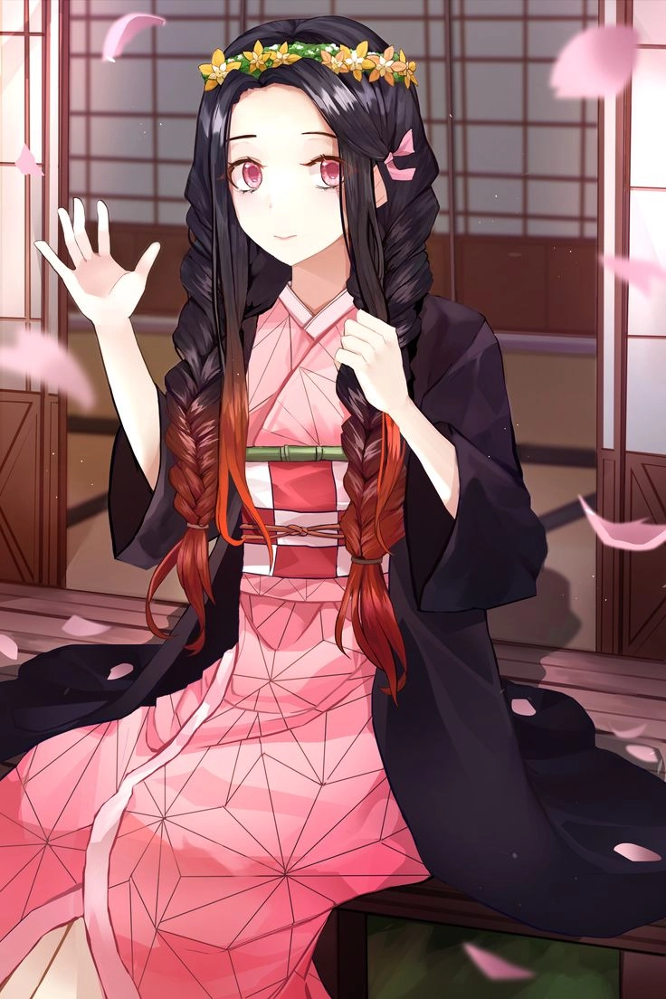 Happy Nezuko khoảnh khắc vui vẻ của cô gái quỷ