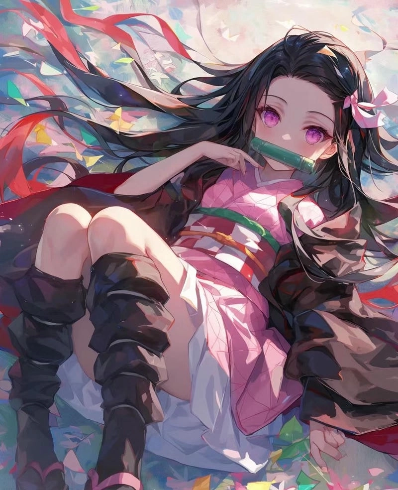 Nezuko Kamado wallpaper HD hình nền sắc nét chất lượng cao