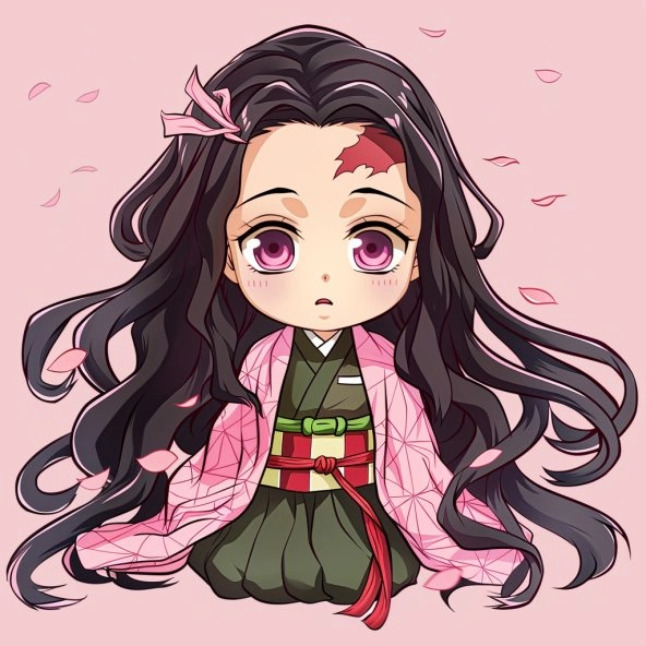 Nezuko chibi cute vẻ dễ thương không thể cưỡng lại