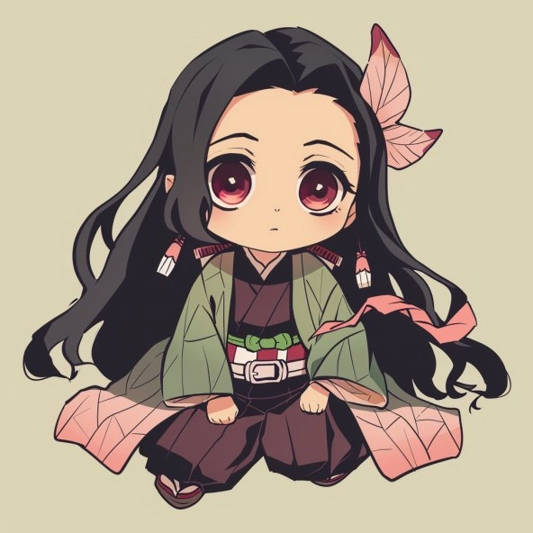 Kamado Nezuko chibi hình ảnh ngọt ngào của em gái nhà Kamado