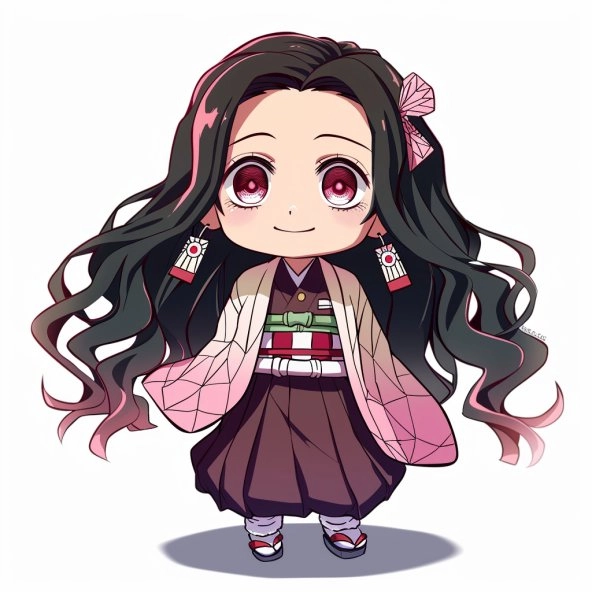 Ảnh Nezuko chibi khoảnh khắc đáng yêu dành cho fan