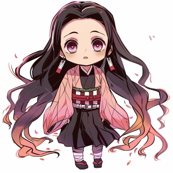 Vẽ Nezuko chibi hướng dẫn phác họa nhân vật đáng yêu