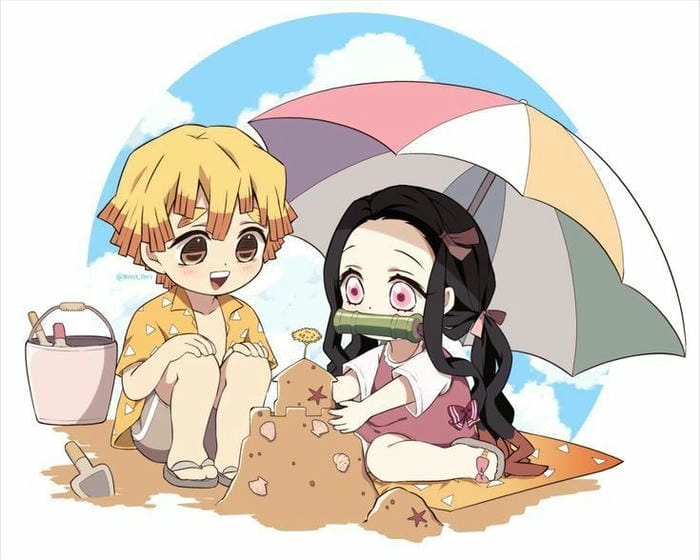 Fan mê mệt với kamado nezuko chibi chất lừ