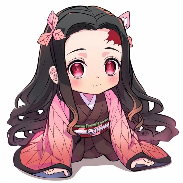 Ghim ngay anime kawaii nezuko chibi hút mắt
