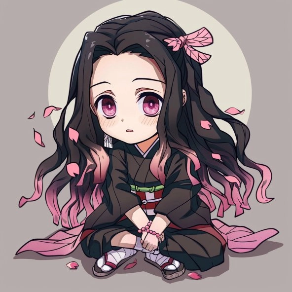 Ngắm ngay cute nezuko chibi running đang hot