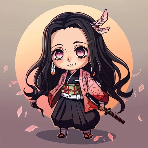 Cười thả ga với nezuko chibi meme hài hước