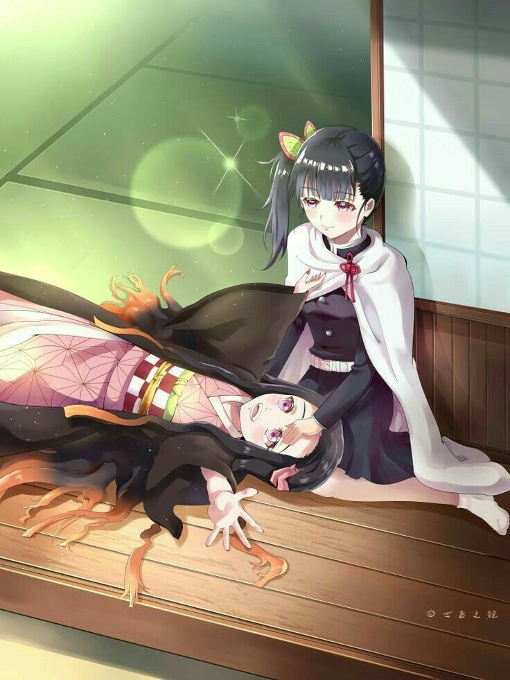 Kanao and Nezuko khoảnh khắc đáng yêu trong Demon Slayer
