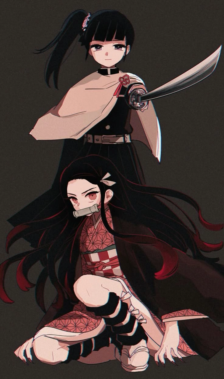 Nezuko x Kanao tình bạn ngọt ngào giữa hai nữ kiếm sĩ