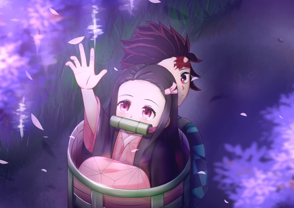 Tanjiro x Nezuko tình anh em gắn kết vượt mọi khó khăn