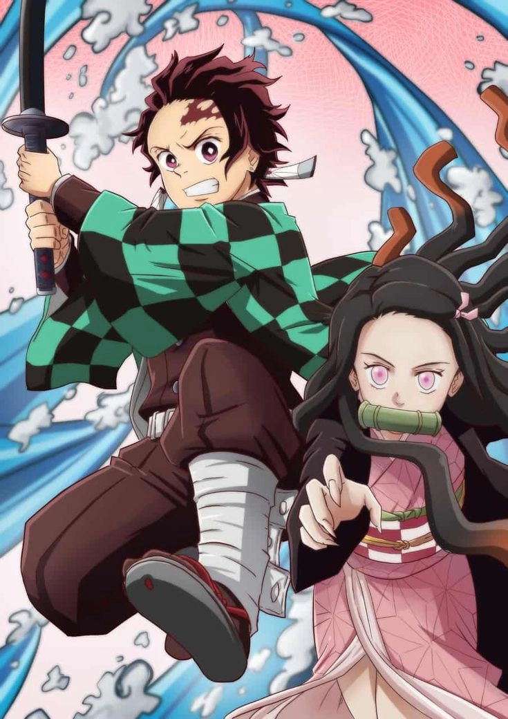 Nezuko x Tanjiro sợi dây yêu thương không thể tách rời