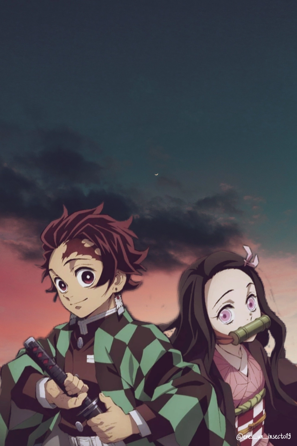 Semidraws Nezuko x Tanjiro fanart đầy cảm xúc về hai anh em