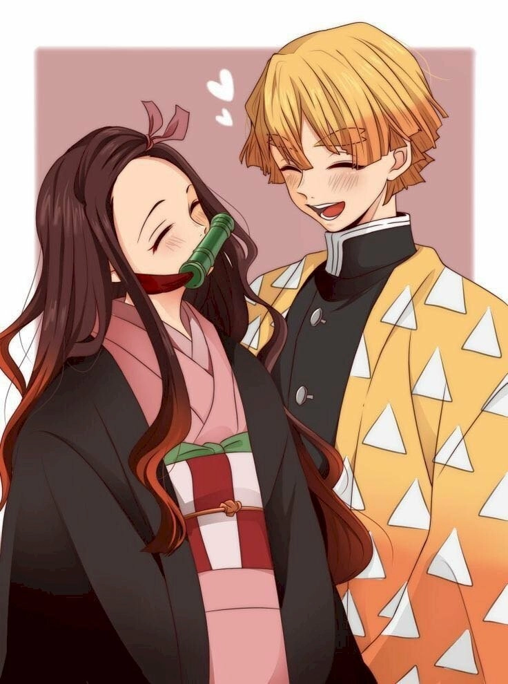 Nezuko and Zenitsu sự kết hợp giữa hài hước và tình cảm