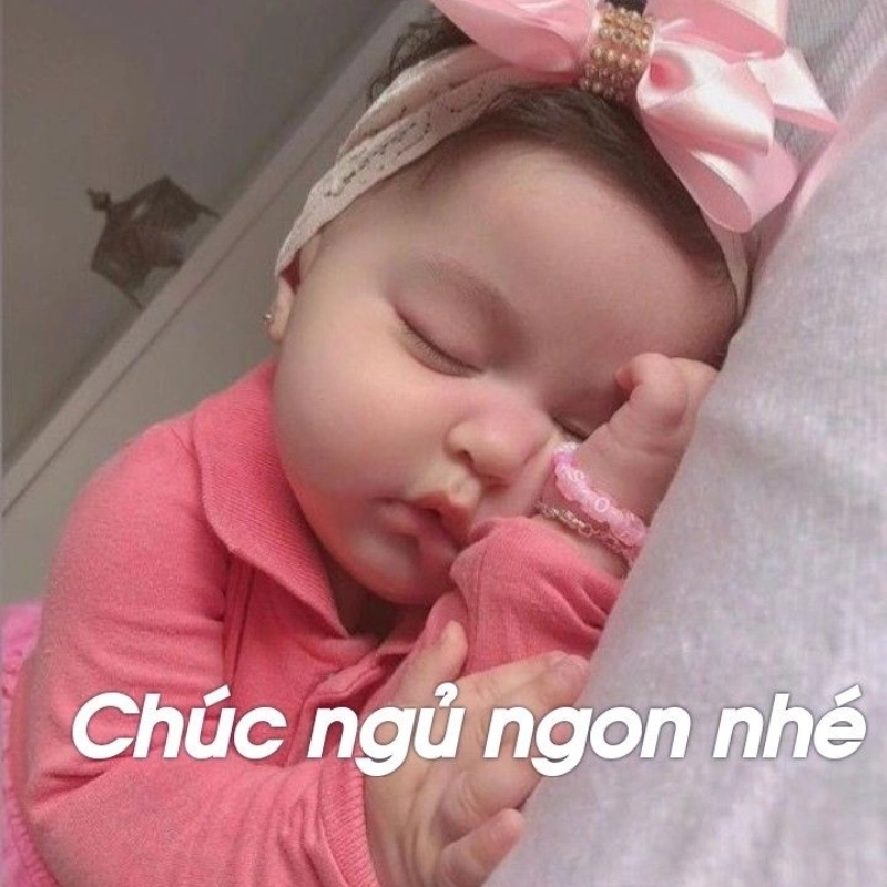 Ngủ ngon hơn với hình ảnh chúc ngủ ngon dễ thương siêu cute