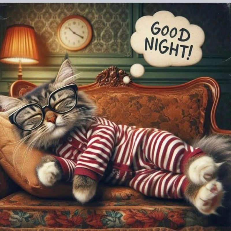 Hết ngày dài, cùng ngắm mèo buồn ngủ meme siêu cute