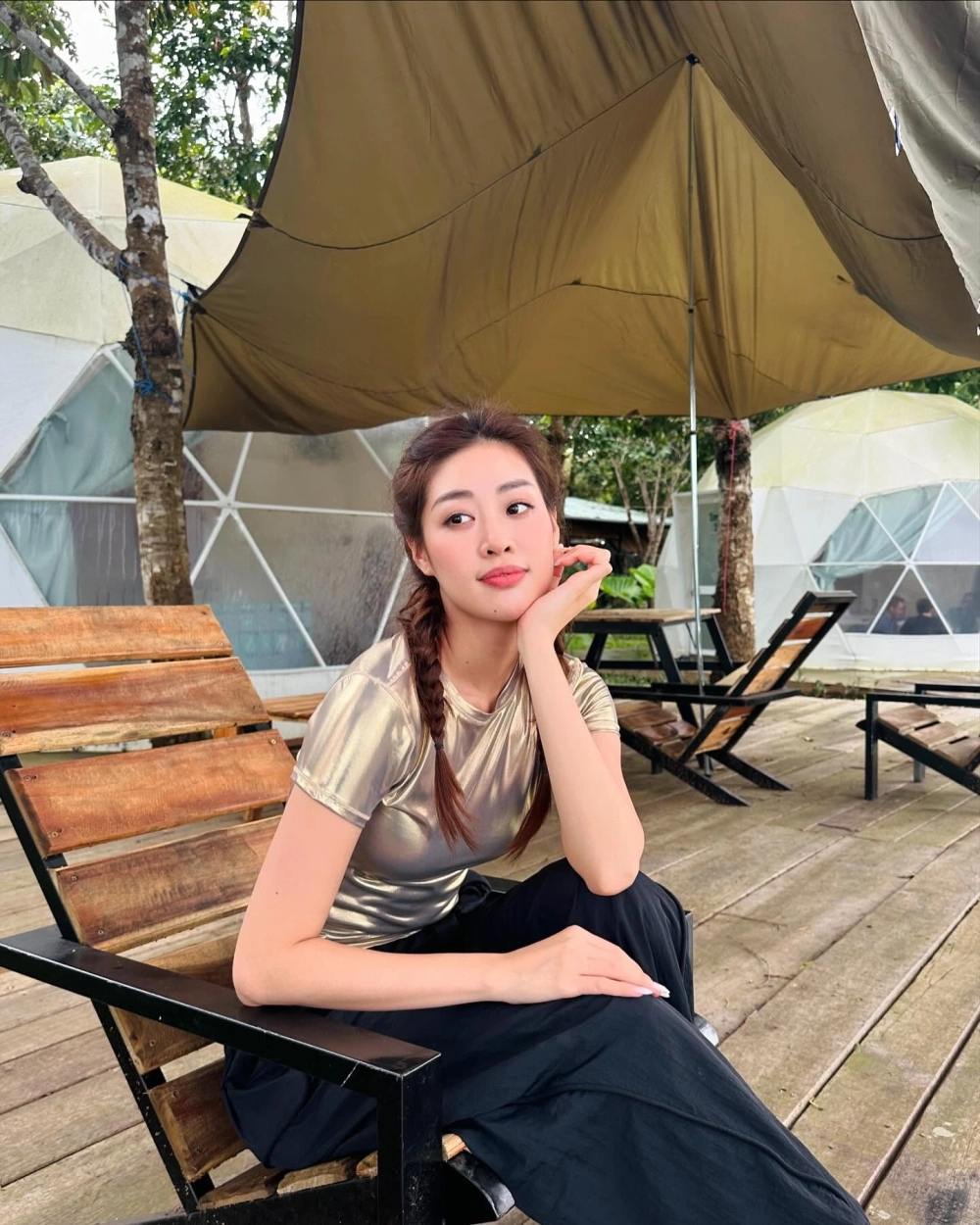 Hình ảnh Hoa hậu Khánh Vân nổi bật tại Miss Universe được fan yêu thích