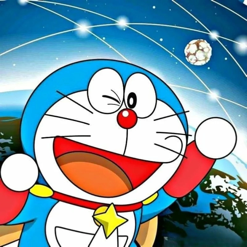 Ngắm mãi không chán với dễ thương doremon cute