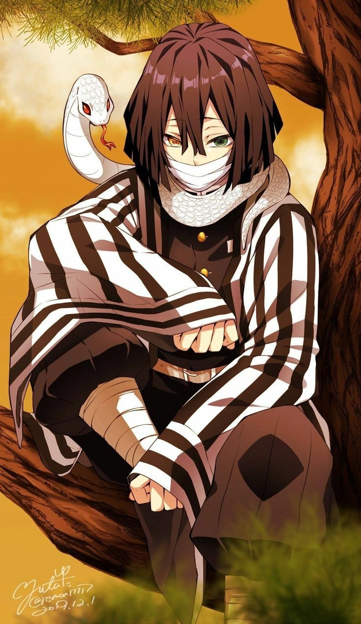 Obanai anime Xà Trụ bí ẩn với quá khứ đau thương