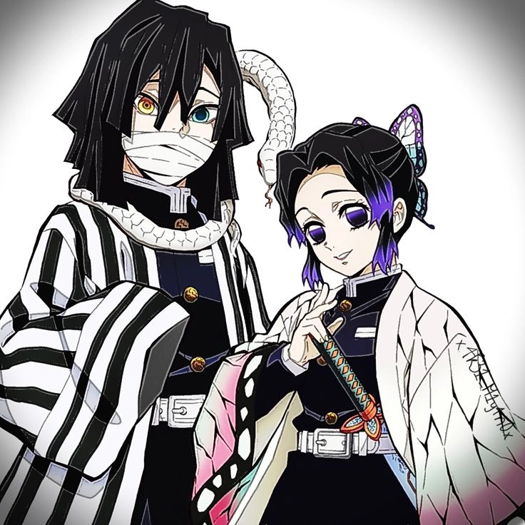 Obanai x Shinobu sự kết hợp đầy sắc bén và cuốn hút